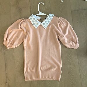 Blush blouse
